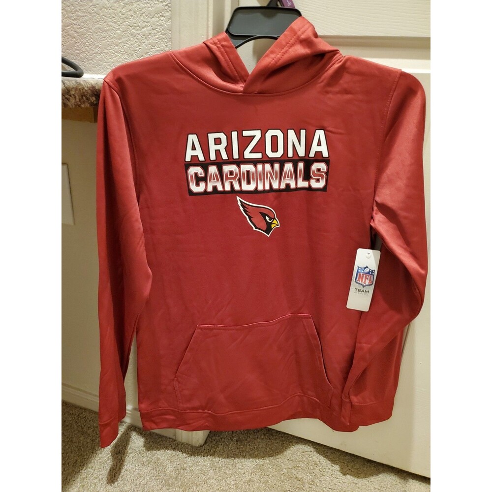 NFL Team Apparel Arizona Cardinals Red Hoodie - Size Youth XXL